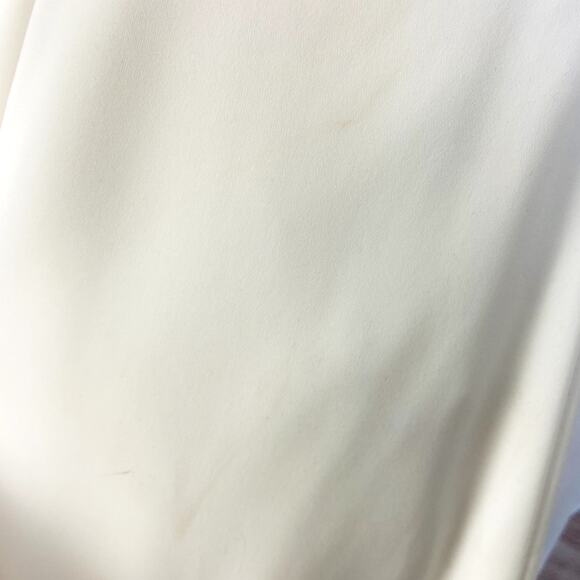 Laundry by Shelli Segal White One Shoulder  Dress 12 - Picture 4 of 12